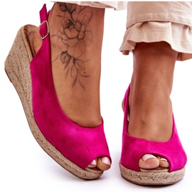 FB1 Fuchsia Elsie Mocka Sandaler rosa