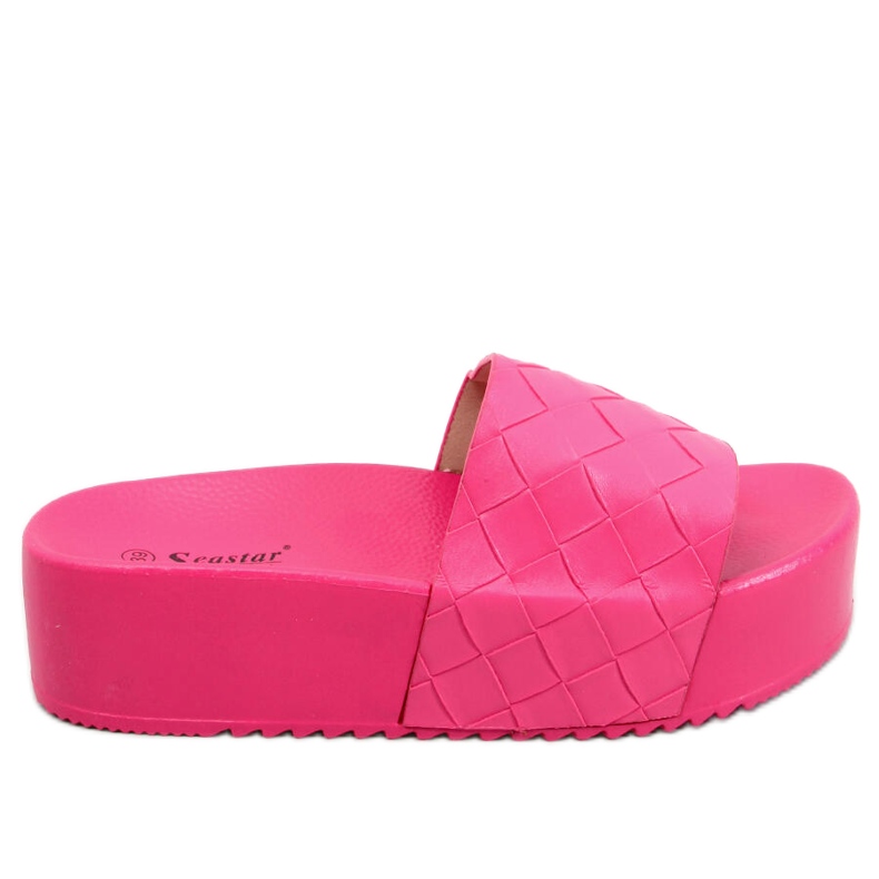 PA1 Högsulade sandaler från Morlet Fuchsia rosa