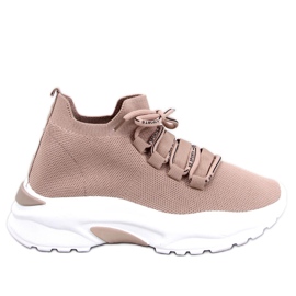 Vesco Khaki strumpor strumpor beige