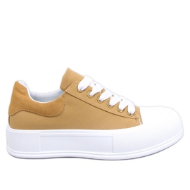 Takao Ginger chunky sula sneakers gul