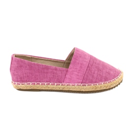 American Club Amerikanska espadrillor för flickor rosa