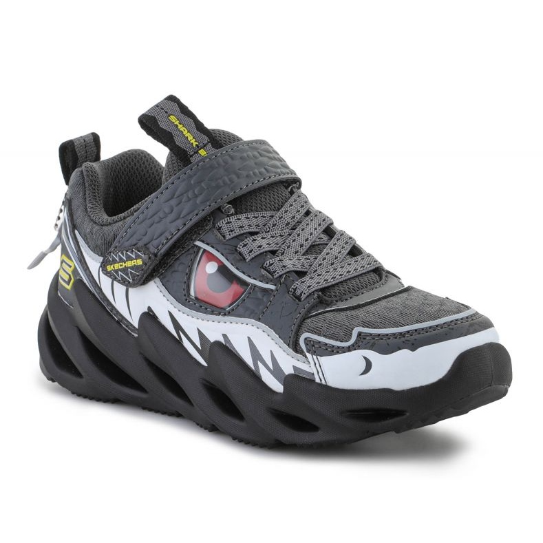 Skechers Shark Bots Surf Patrol 402112L-CCBK skor grå