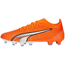 Puma Ultra Match FG/AG M 107217 01 fotbollsskor orange apelsiner och röda