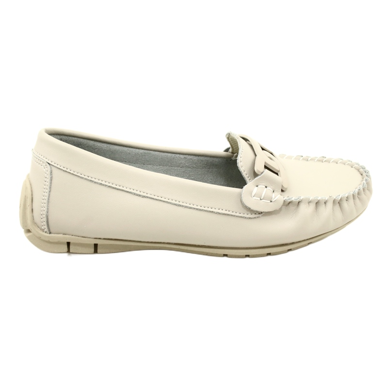Läder Loafers dam Filippo DP4547 Beige