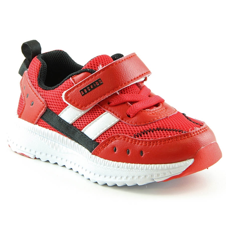 Atletico Sportskor för barn med kardborre röd AbcKids B933104083