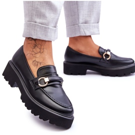 Damläder Loafers Svart Camerin