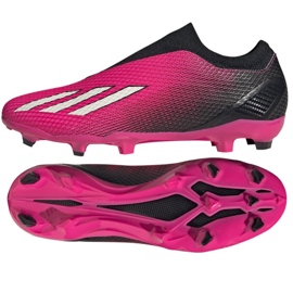 Adidas X Speedportal.3 Fg Ll M GZ5065 fotbollsskor rosa rosor och lila