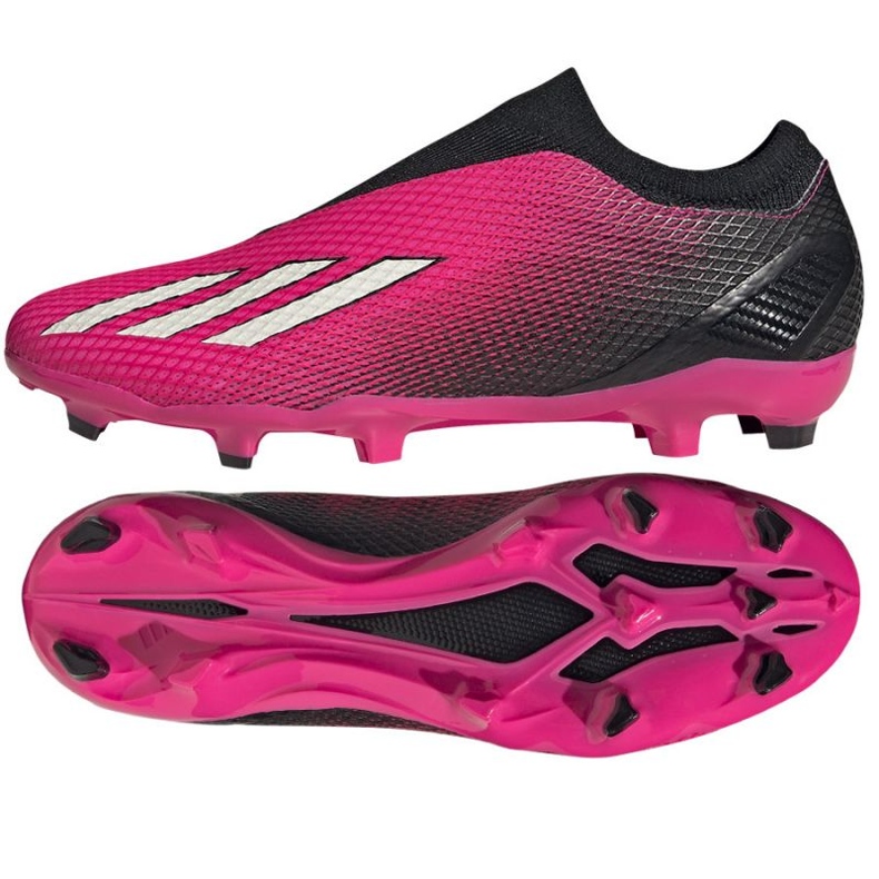 Adidas X Speedportal.3 Fg Ll M GZ5065 fotbollsskor rosa rosor och lila
