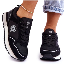 Dam Sneakers Memory Foam System Big Star LL274541 Svart