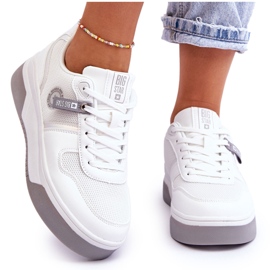 Classic Sneakers Memory Foam System Big Star LL274A024 Vit