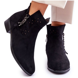 Vinceza Damkängor med dragkedja i mocka, svart Belliano