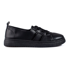 Damsportskor Shelovet svarta sneakers