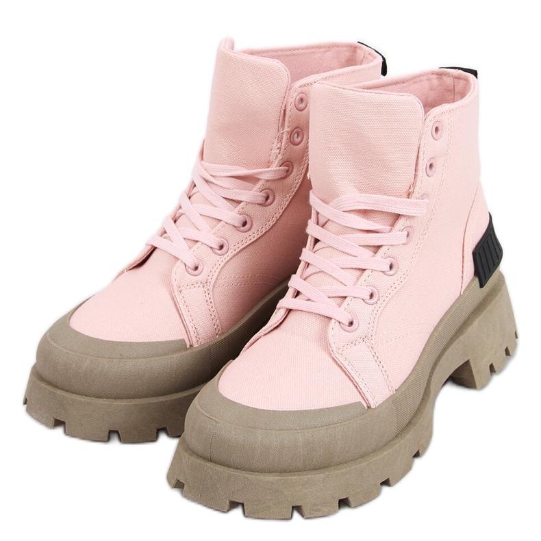 Pink Felve Rosa vandringssneakers