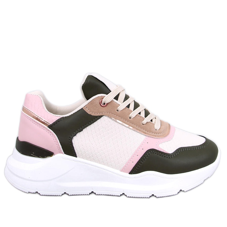 BM Kelsi Pink wedge sneakers rosa