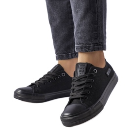 Big Star KK274009 sneakers i svart tyg