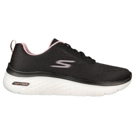 Skechers Go Walk Hyper Burst Skor W 124578-BKPK svart