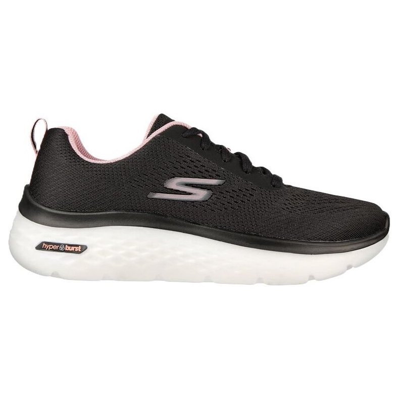 Skechers Go Walk Hyper Burst Skor W 124578-BKPK svart