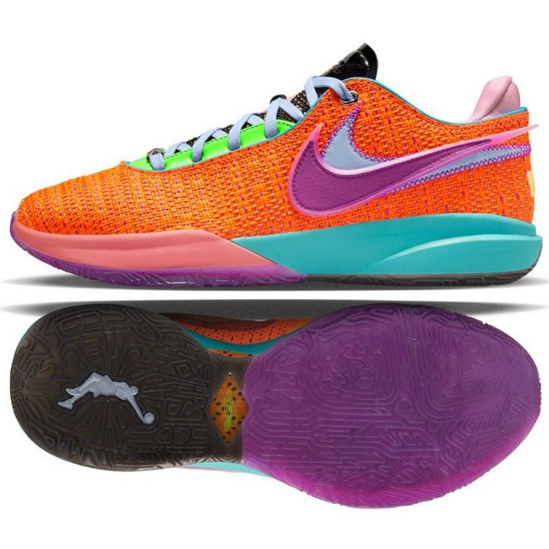 Nike LeBron Xx M DJ5423-800 skor mångfärgad mångfärgad