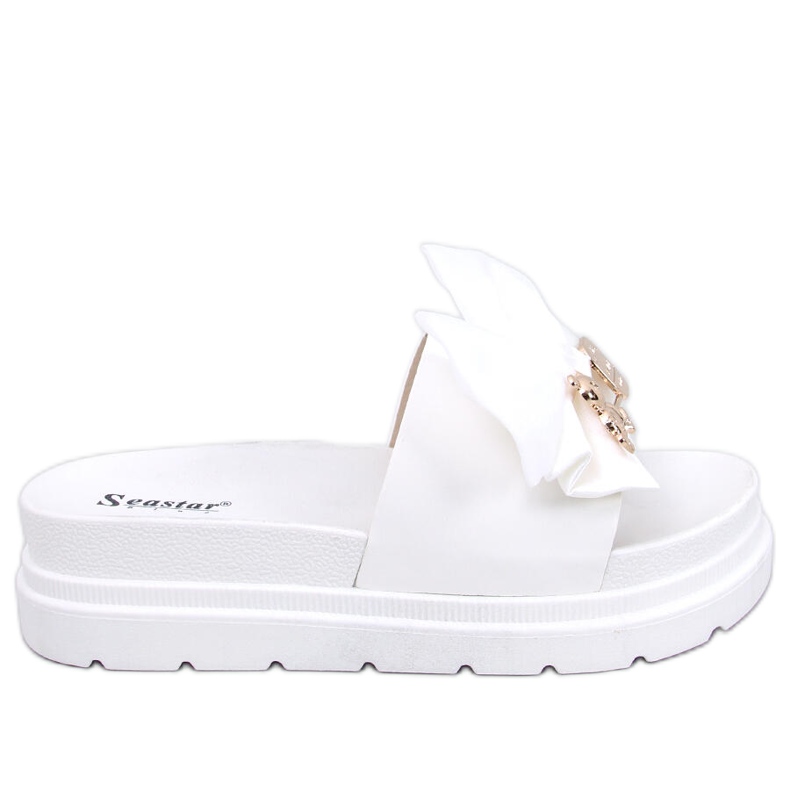 BM Teddy Vita teddybjörnsplattformstofflor