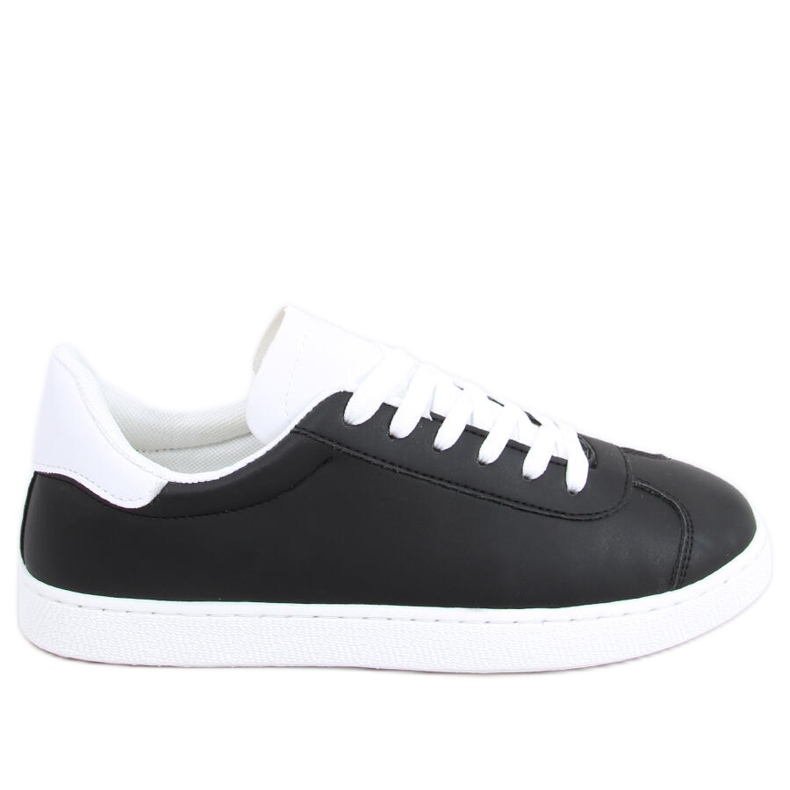 Girbo B / WHITE damsneakers svart