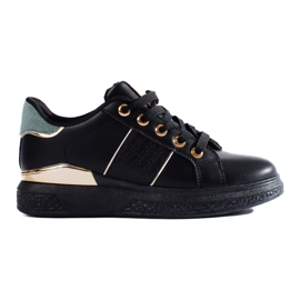 Svarta damsportskor Shelovet sneakers