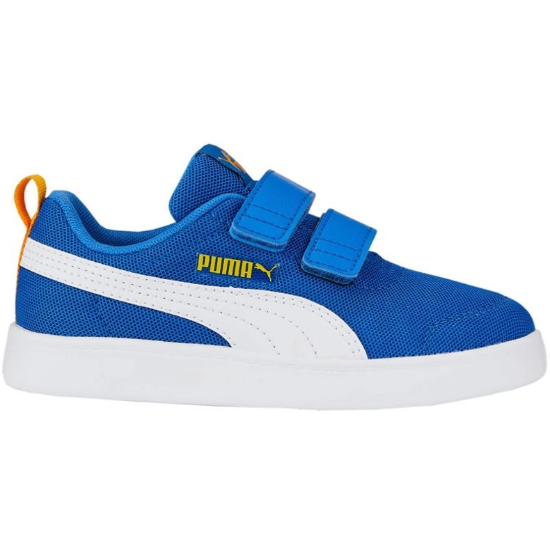 Skor Puma Courtflex v2 Mesh V Ps Jr 371758 14 blå