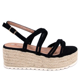 Seastar Altman svarta espadrillor