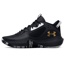 Under Armour Gs Lockdown 6 Jr 3025617 003 basketskor svart svart