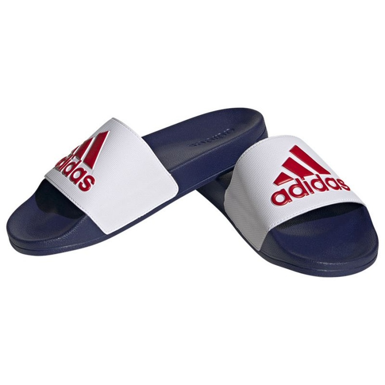 Tofflor adidas Adilette Dusch HQ6885 vit