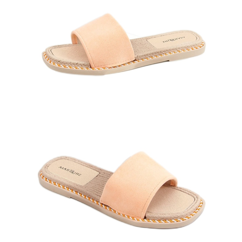 Daniels Orange mockatofflor för kvinnor