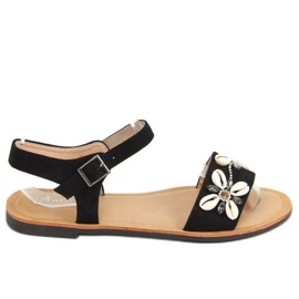 PA1 Mason Black skalsandaler svart