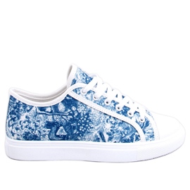 Evert Blue sneakers för kvinnor blå