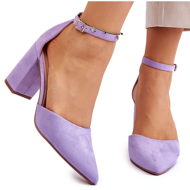 Seastar Lila Lexie Pumps för mocka violett