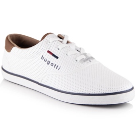 Sportskor herrsneakers vita Bugatti LL153144