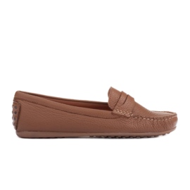 Marco Shoes Loafers med flexibel sula brun