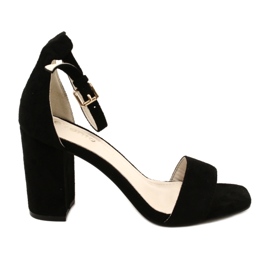 Evento Sandaler på klack Svart 23SD35-5560
