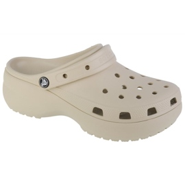Crocs Classic Platform Clog 206750-2Y2 flipflops beige