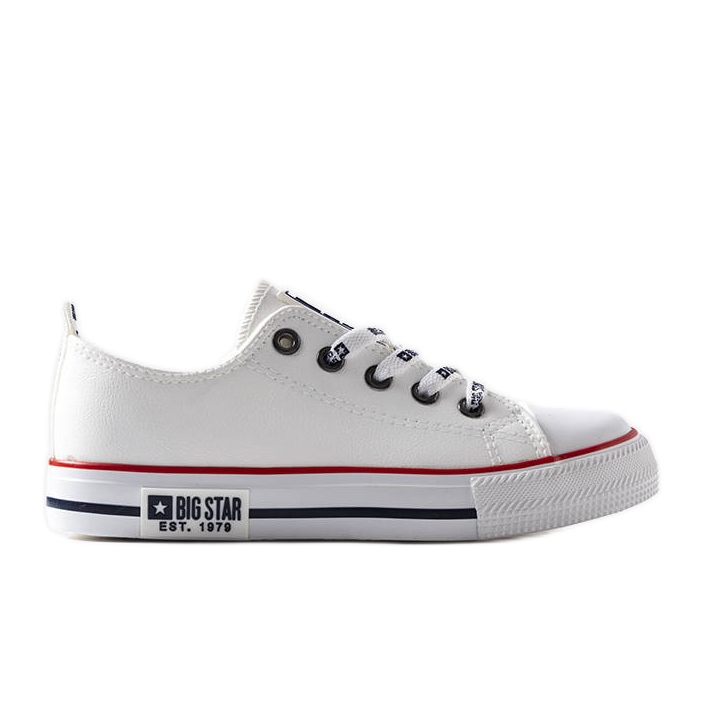Vita sneakers för barn Big Star KK374038