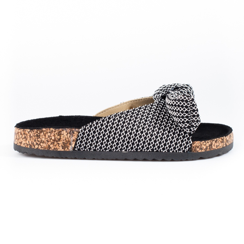 Vinceza rosett flip-flops svart