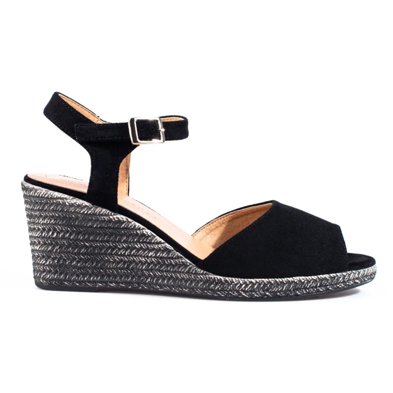 Svarta sandaler från W. Potocki