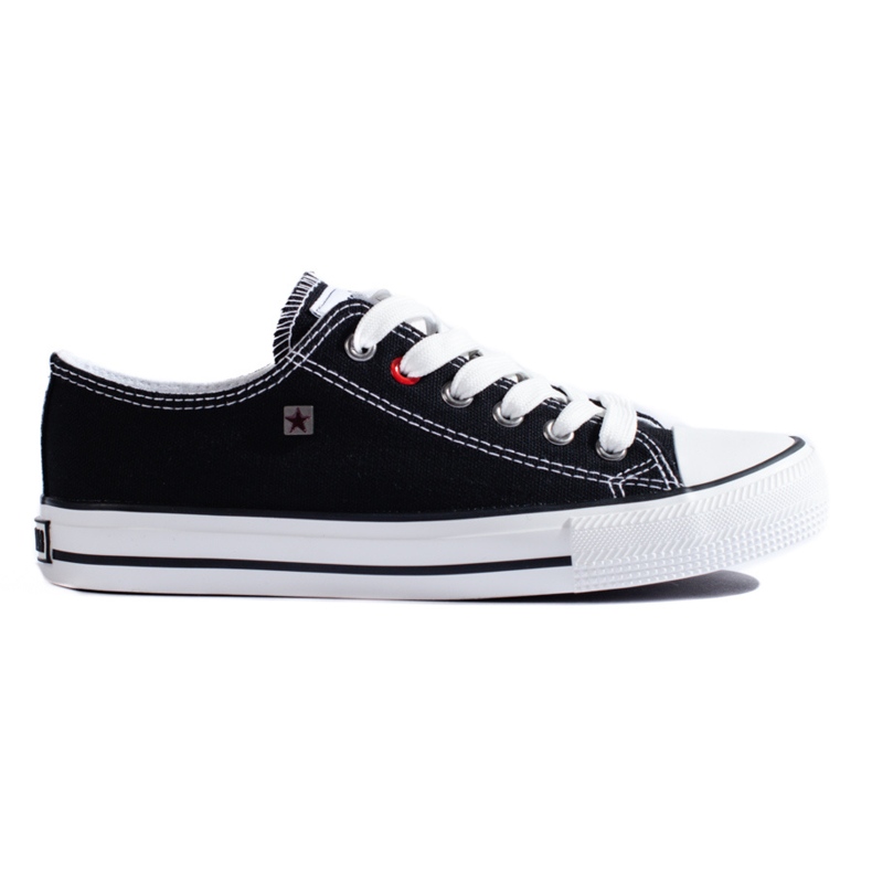 Big Star T274023906 svarta klassiska sneakers