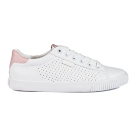 Vita kvinnors genombrutna Big Star sneakers HH274073