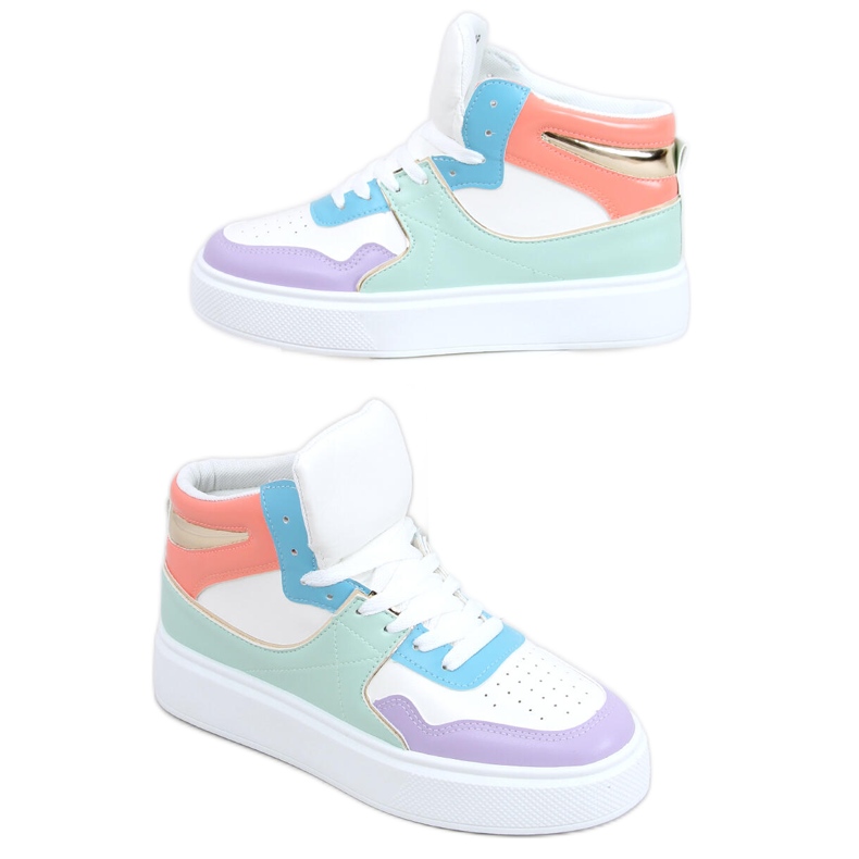 Erva Multicolor high-top sneakers mångfärgad