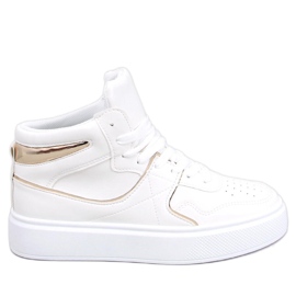 Erva White high-top sneakers vit