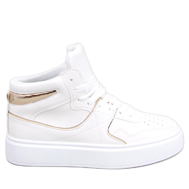 Erva White high-top sneakers vit