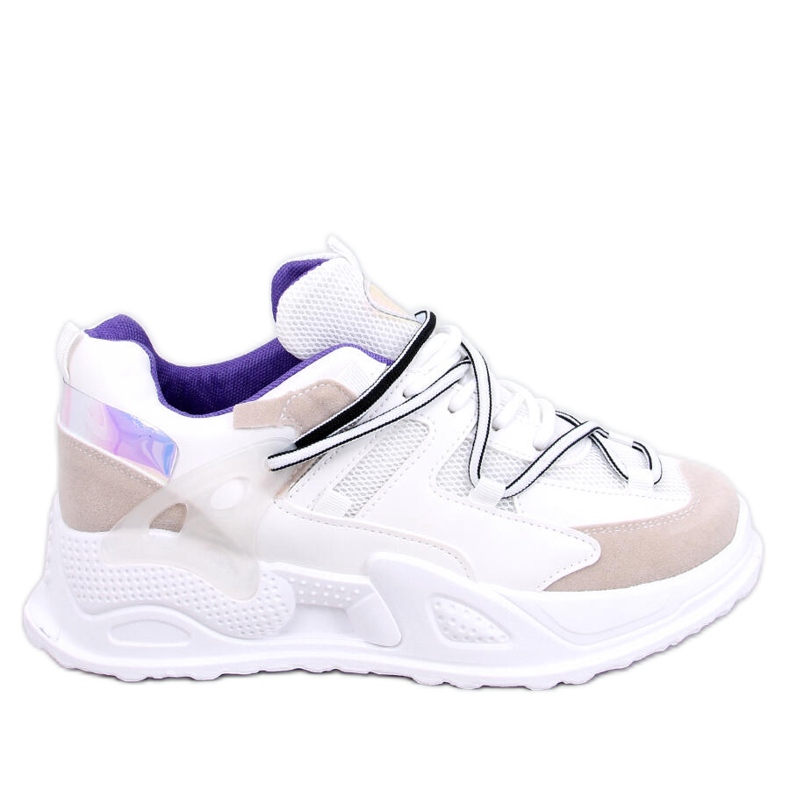 BM Farey White tränare beige