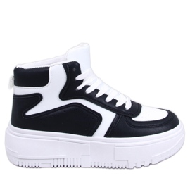 BM Storm SVART/VIT high-top sneakers