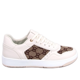 BM Daven Beige damsneakers