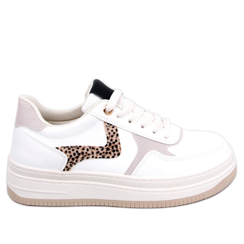 BM Boyd White platåsneakers vit