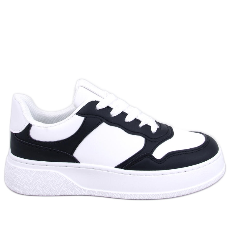BM Brewer Black panda dam sneakers vit